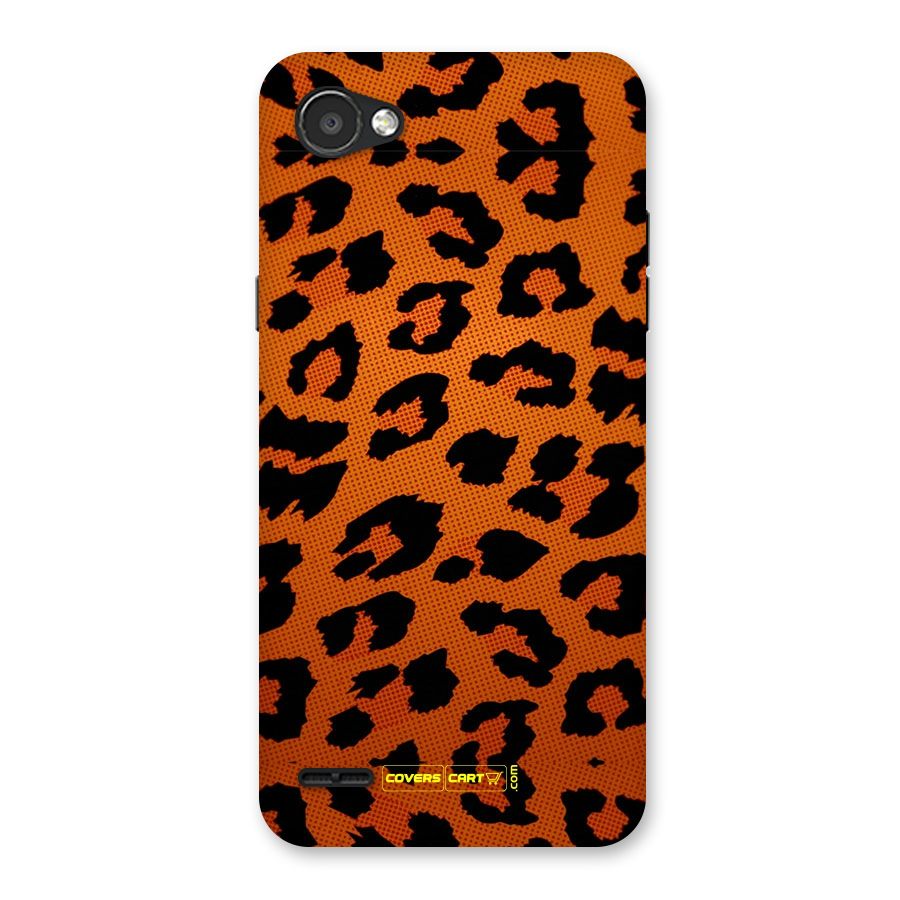 Leopard Back Case for LG Q6