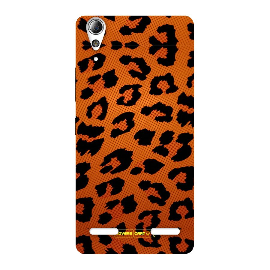 Leopard Back Case for Lenovo A6000 Plus