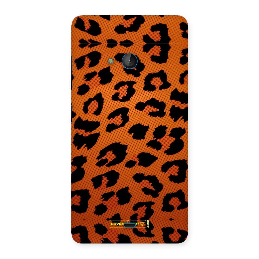 Leopard Back Case for Lumia 540