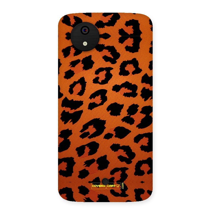 Leopard Back Case for Micromax Canvas A1