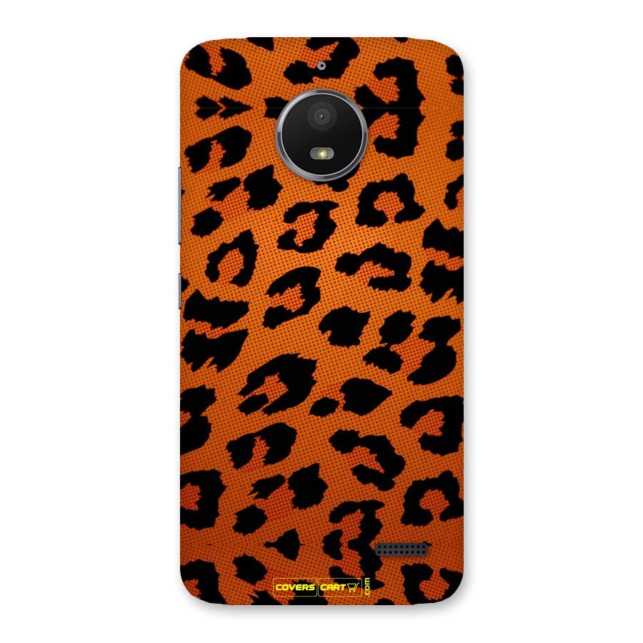 Leopard Back Case for Moto E4