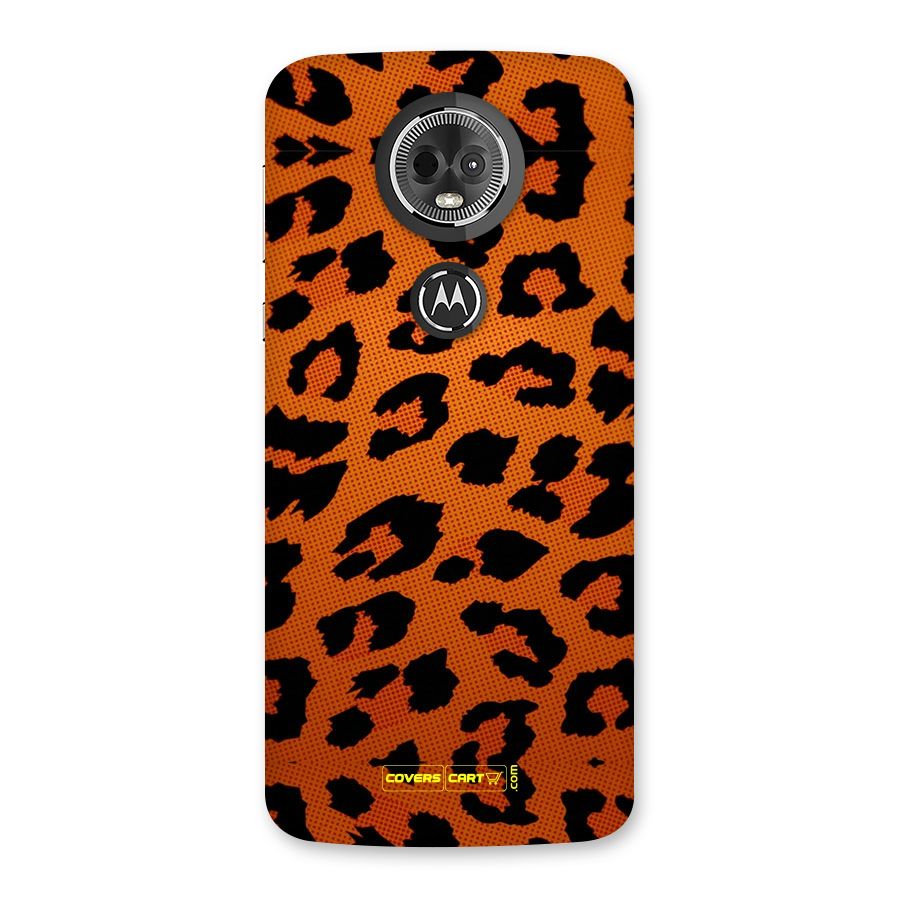 Leopard Back Case for Moto E5 Plus