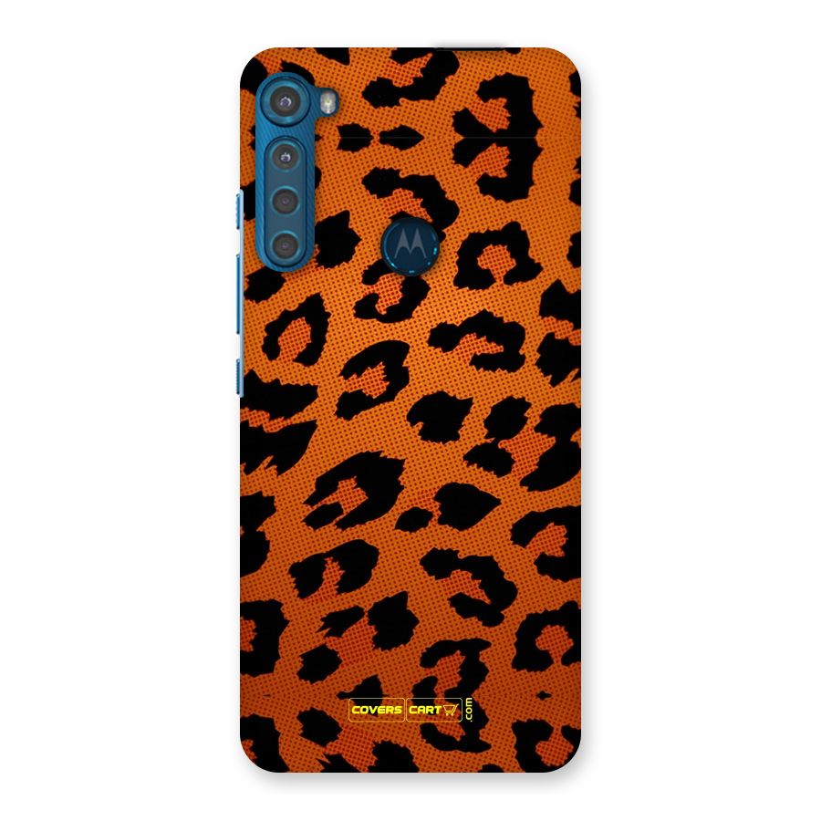 Leopard Back Case for Motorola One Fusion Plus