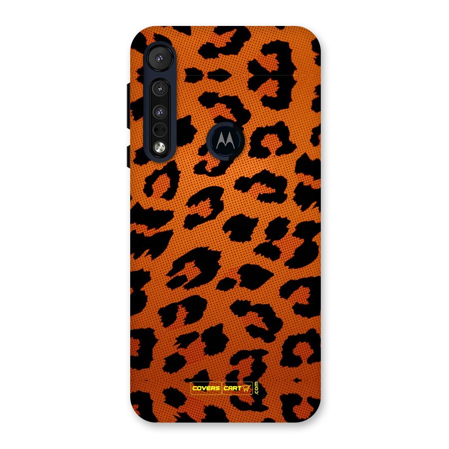 Leopard Back Case for Motorola One Macro