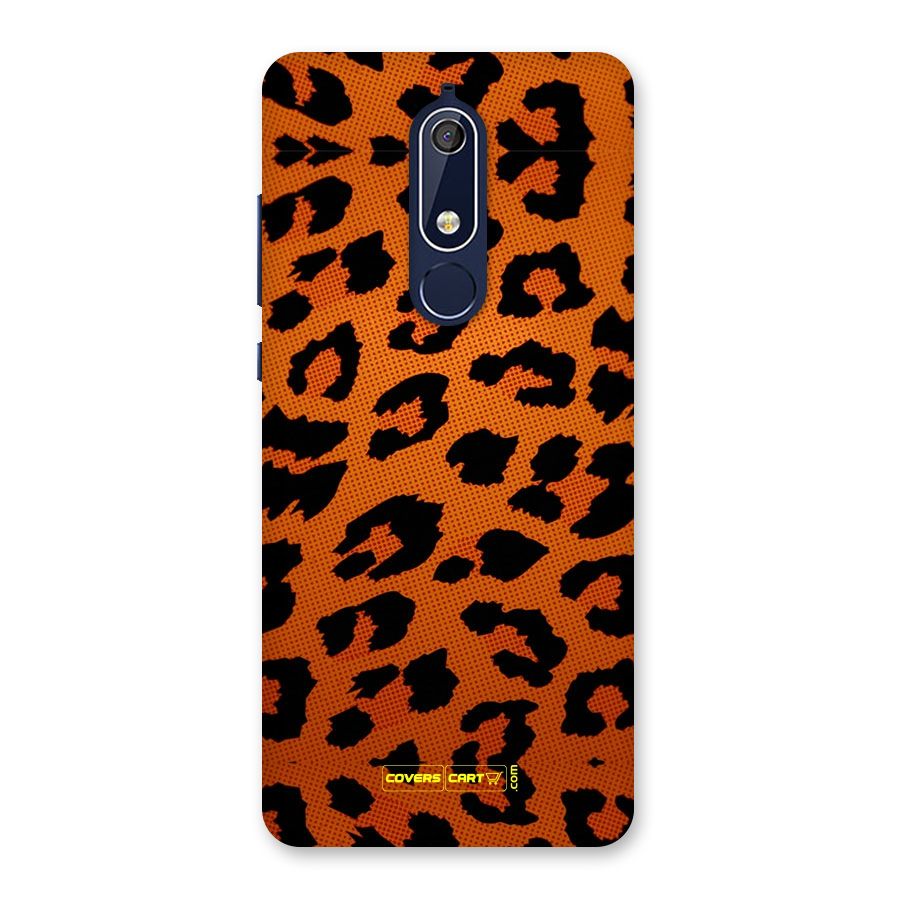 Leopard Back Case for Nokia 5.1