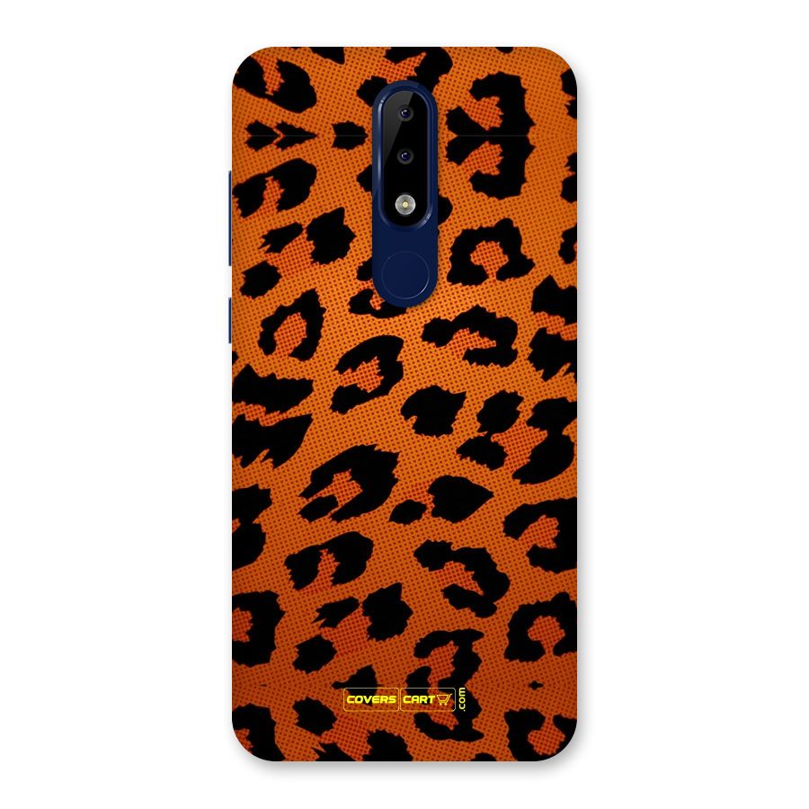 Leopard Back Case for Nokia 5.1 Plus