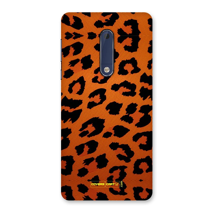 Leopard Back Case for Nokia 5