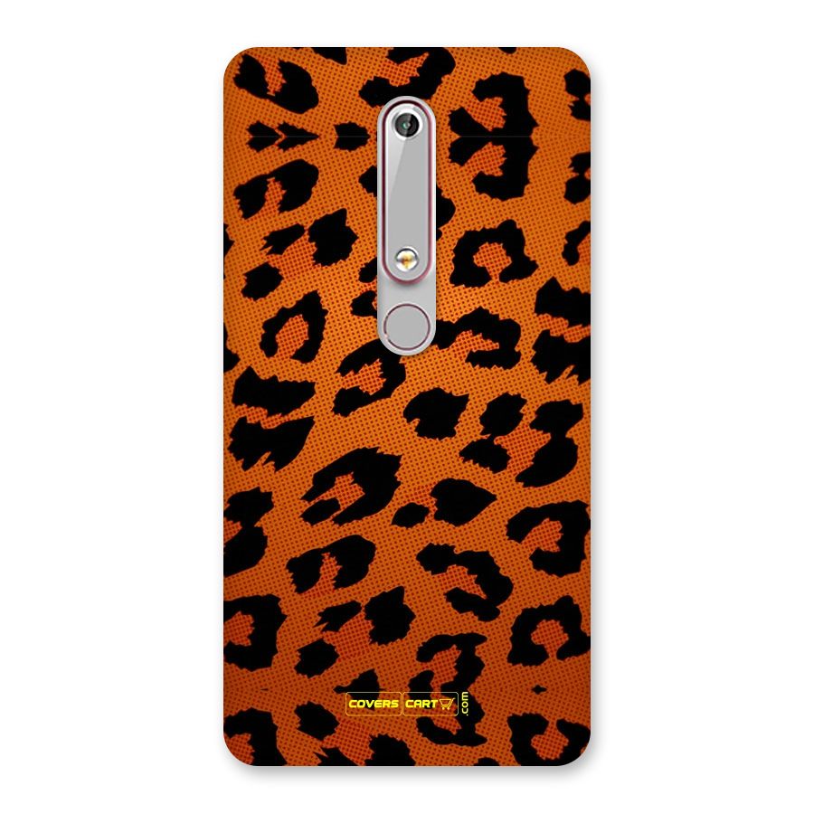 Leopard Back Case for Nokia 6.1