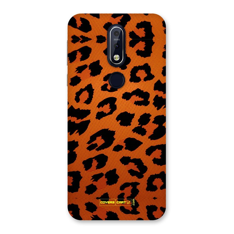Leopard Back Case for Nokia 7.1