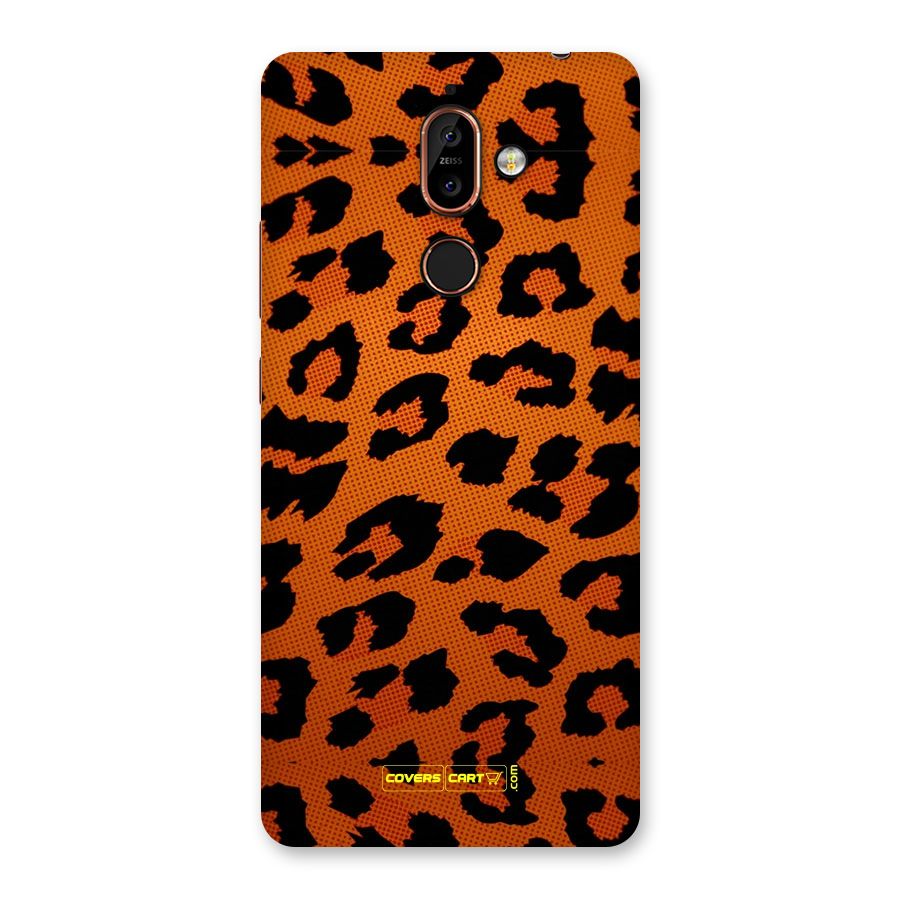 Leopard Back Case for Nokia 7 Plus