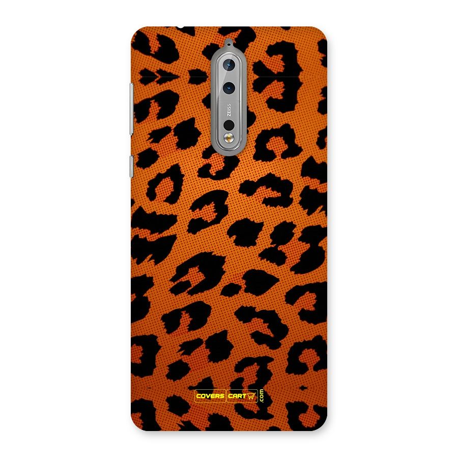 Leopard Back Case for Nokia 8