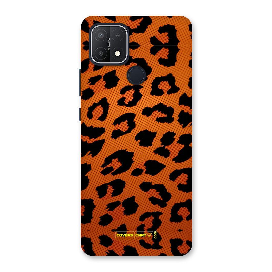 Leopard Back Case for Oppo A15