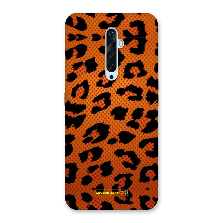 Leopard Back Case for Oppo Reno2 F
