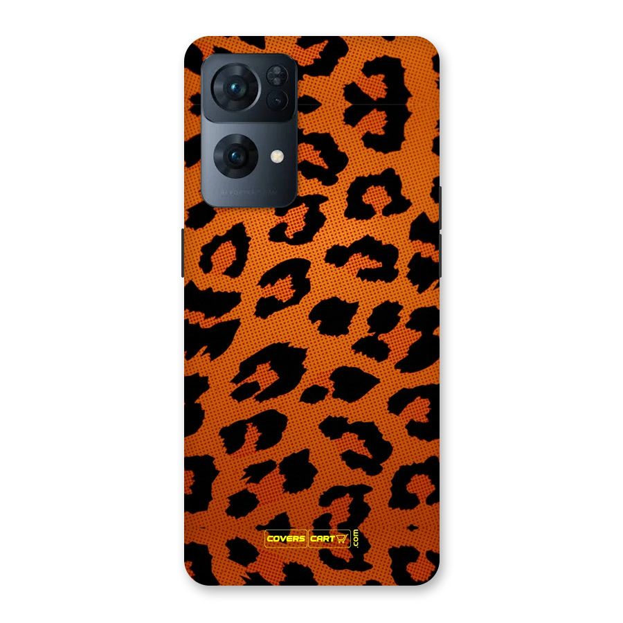 Leopard Back Case for Oppo Reno7 Pro 5G