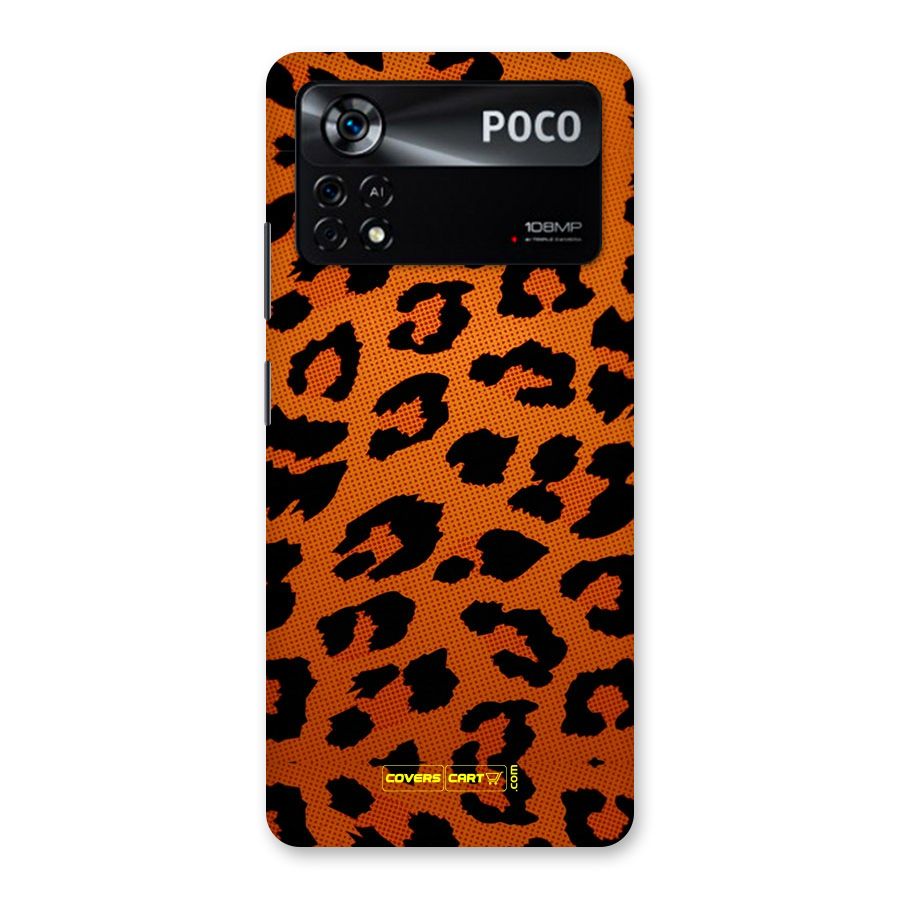 Leopard Back Case for Poco X4 Pro 5G