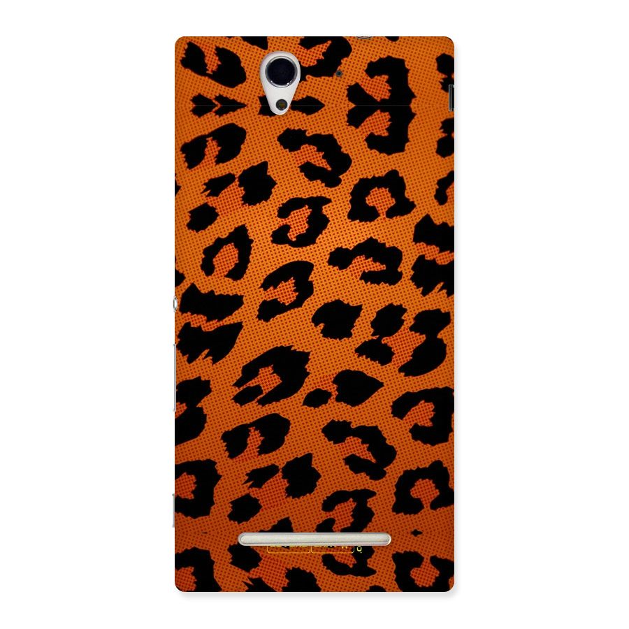 Leopard Back Case for Sony Xperia C3