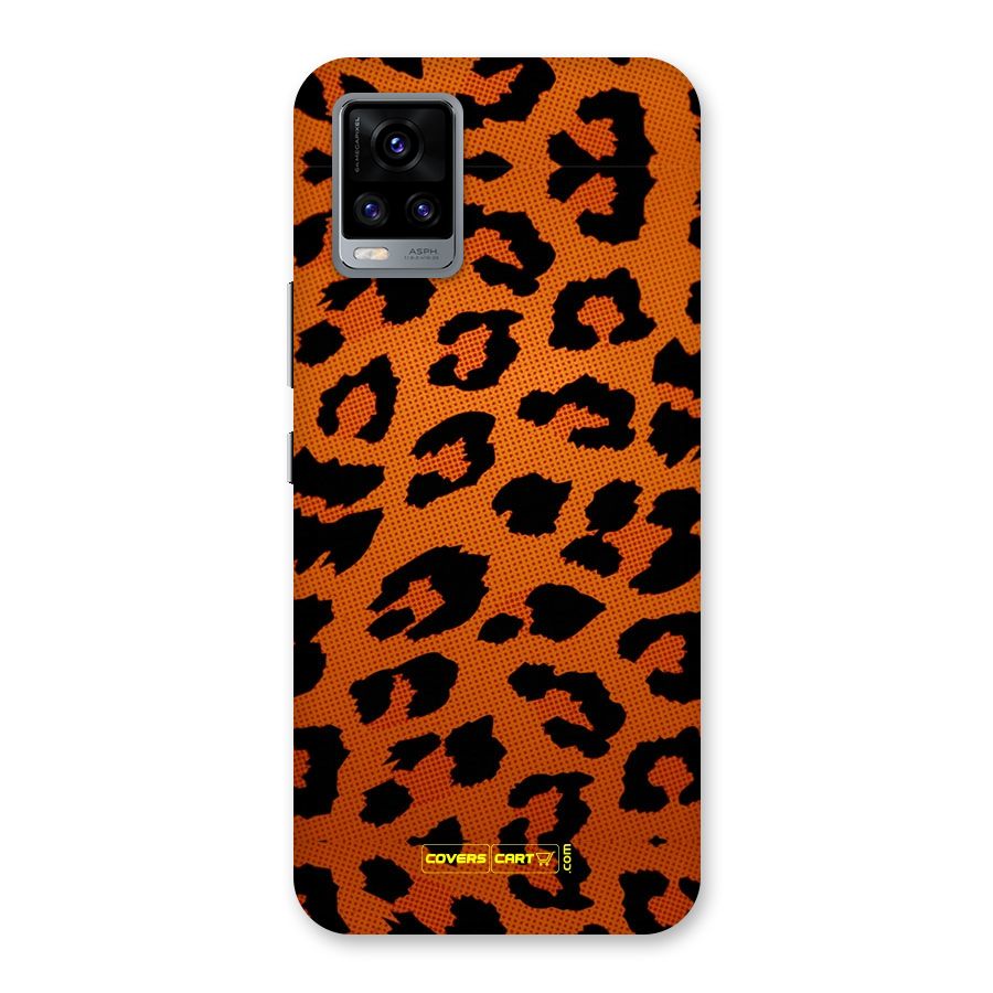 Leopard Back Case for Vivo V20