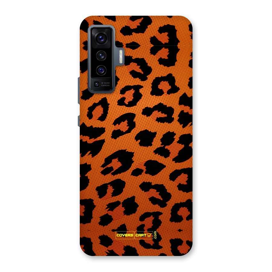 Leopard Back Case for Vivo X50