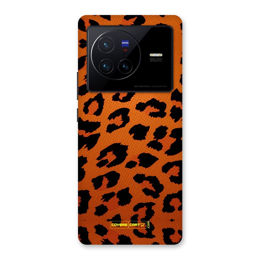 Leopard Back Case for Vivo X80