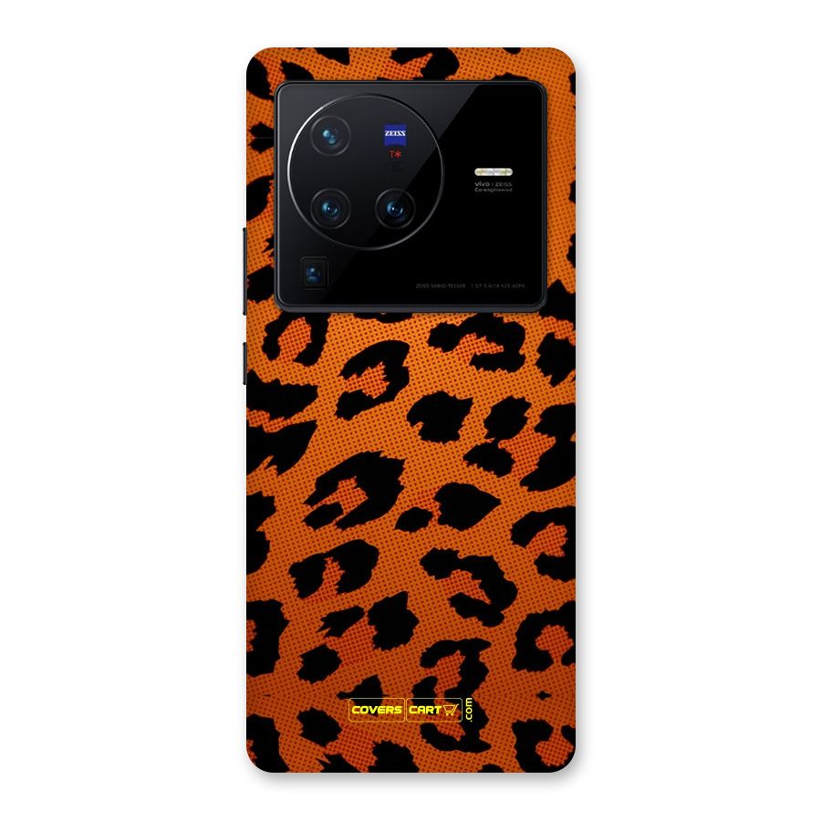 Leopard Back Case for Vivo X80 Pro