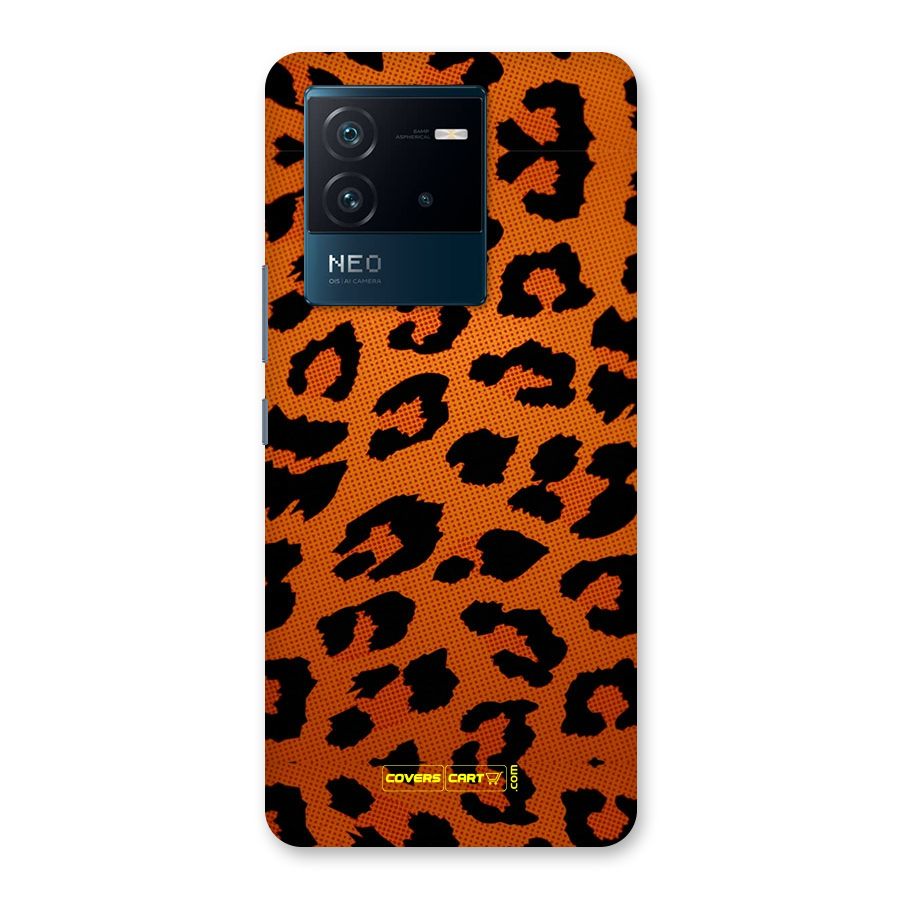Leopard Back Case for Vivo iQOO Neo 6 5G