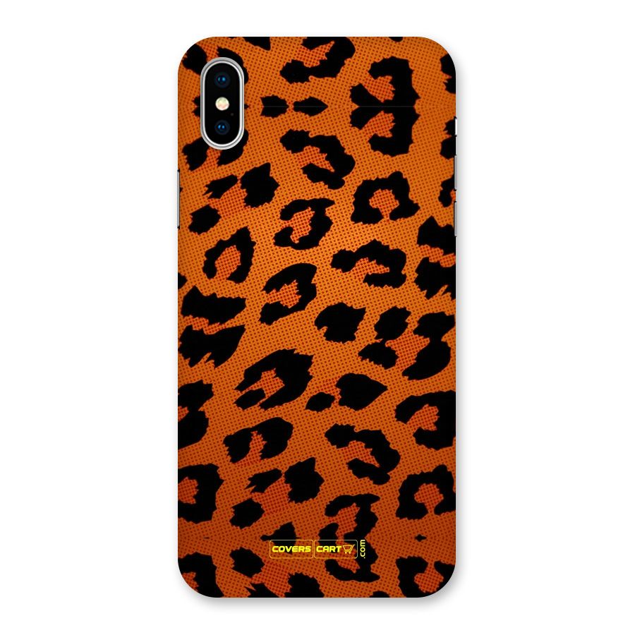 Leopard Back Case for iPhone XS