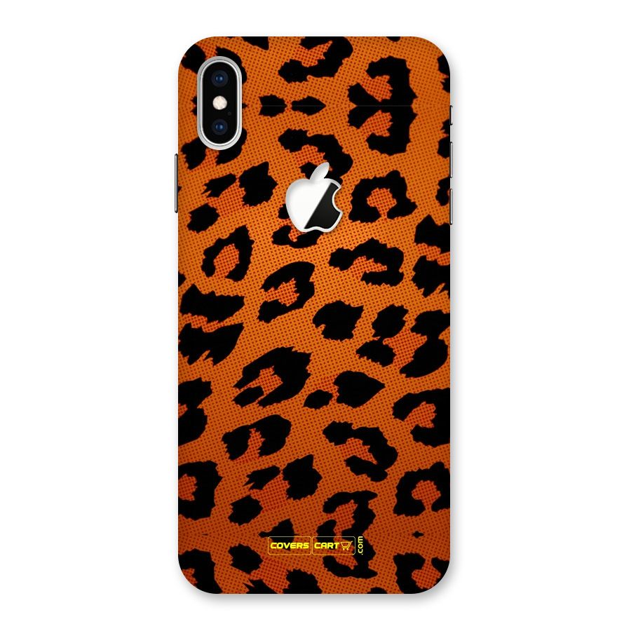 Leopard Back Case for iPhone XS Max Apple Cut