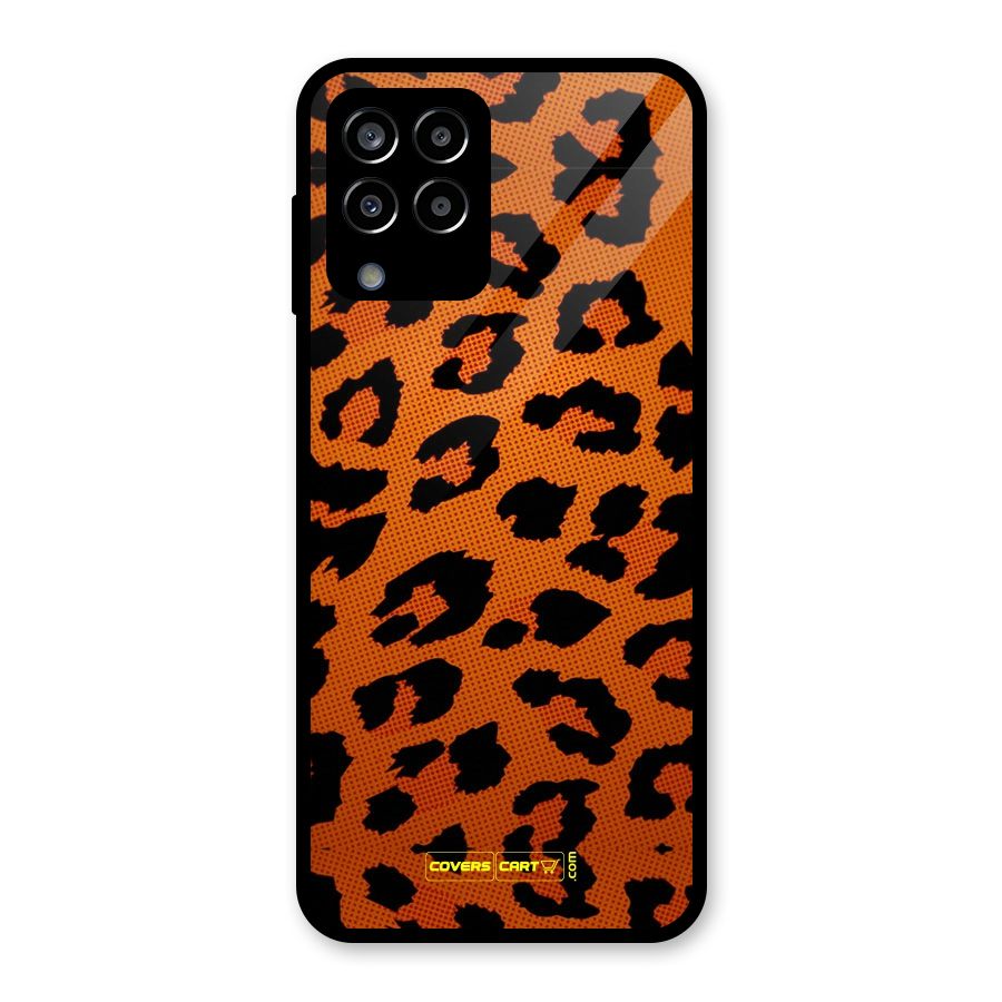 Leopard Glass Back Case for Galaxy M33