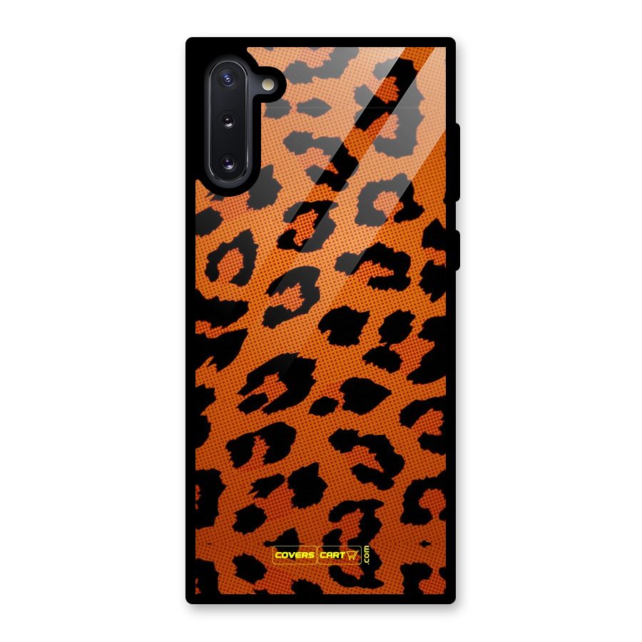 Leopard Glass Back Case for Galaxy Note 10