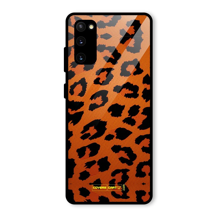 Leopard Glass Back Case for Galaxy S20 FE 5G