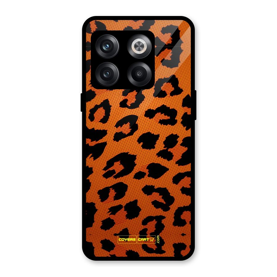 Leopard Glass Back Case for OnePlus 10T