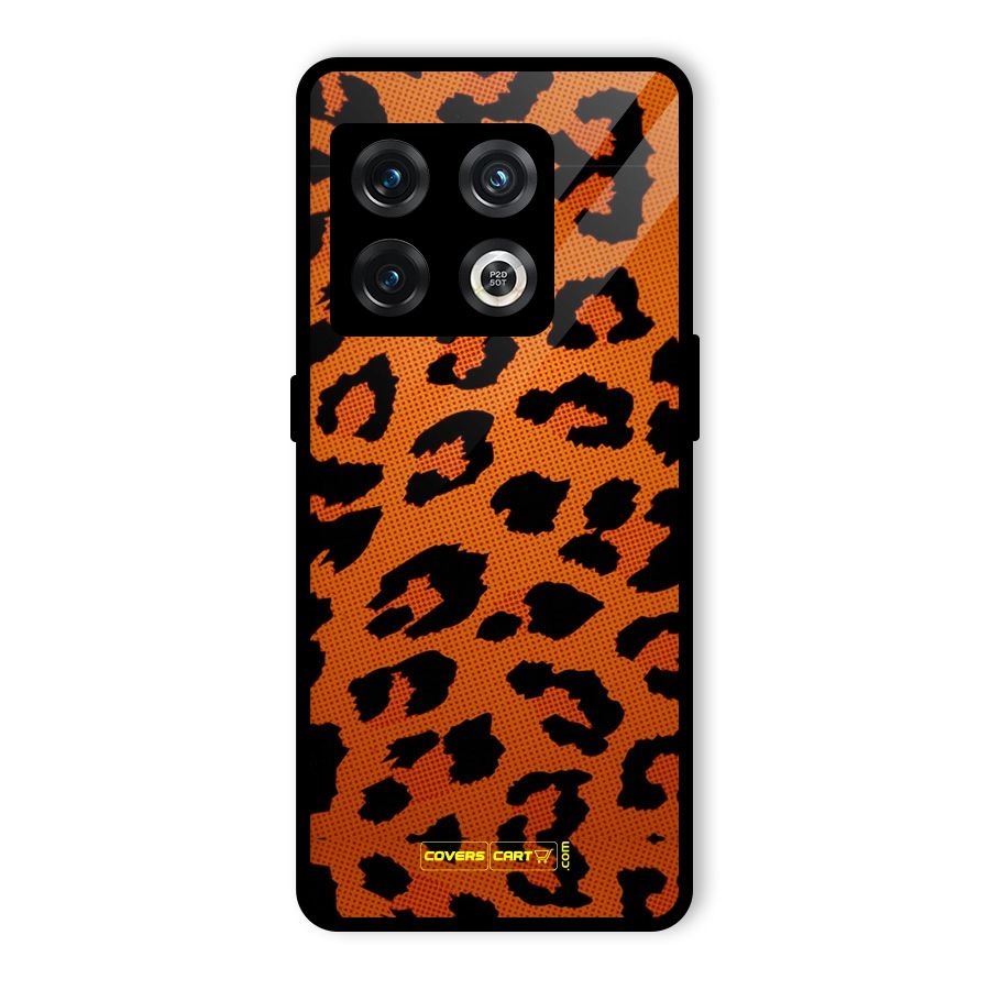 Leopard Glass Back Case for OnePlus 10 Pro 5G