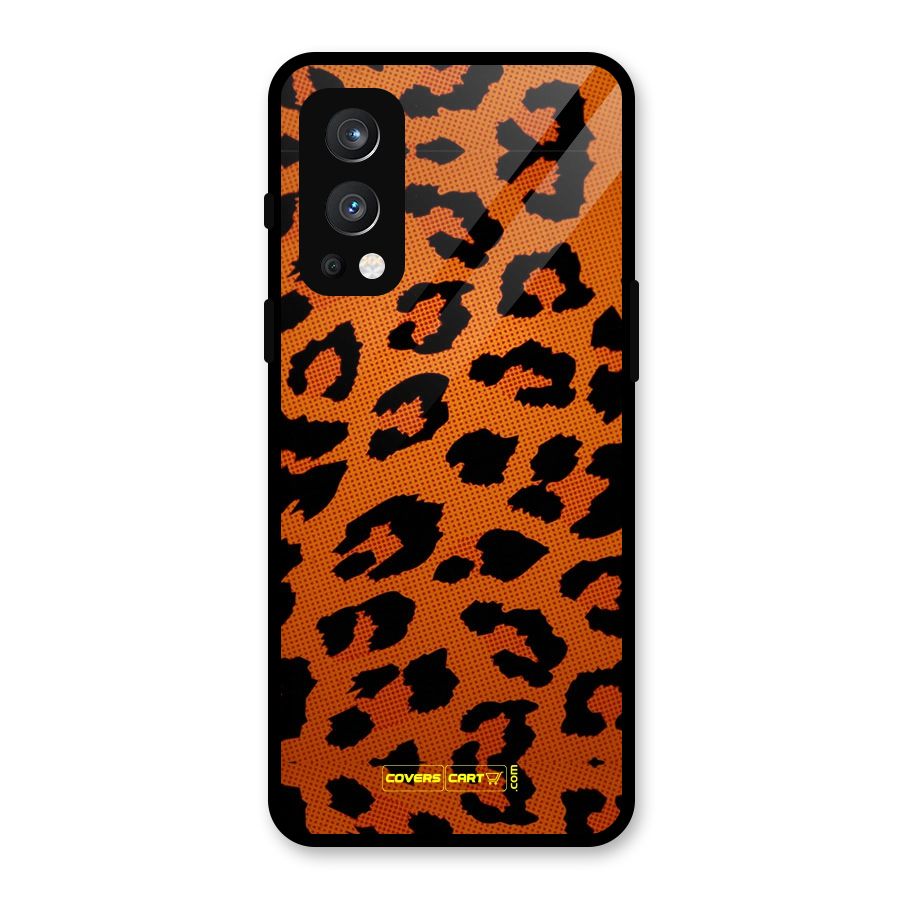 Leopard Glass Back Case for OnePlus Nord 2 5G