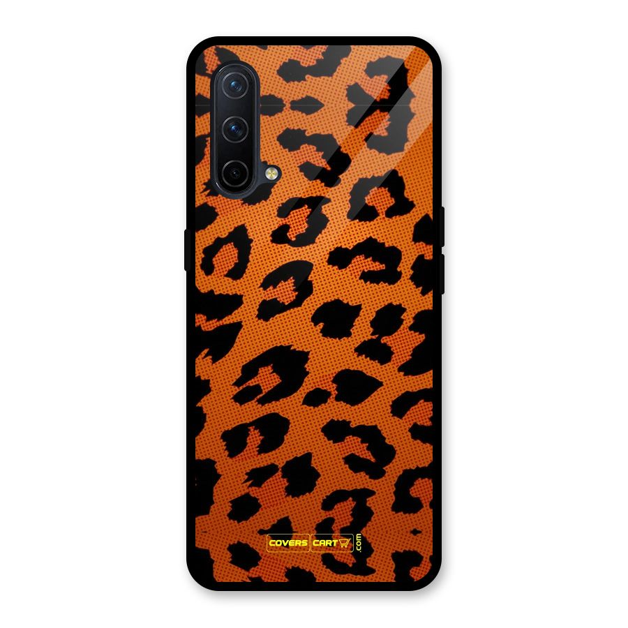 Leopard Glass Back Case for OnePlus Nord CE 5G