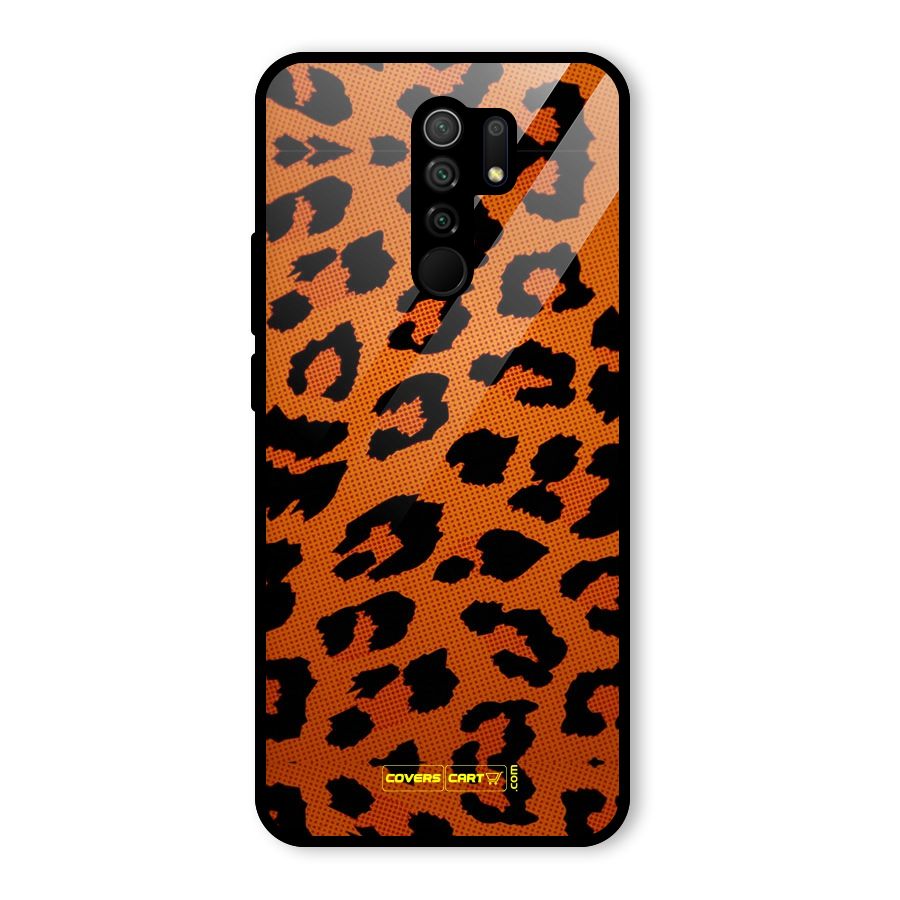 Leopard Glass Back Case for Poco M2