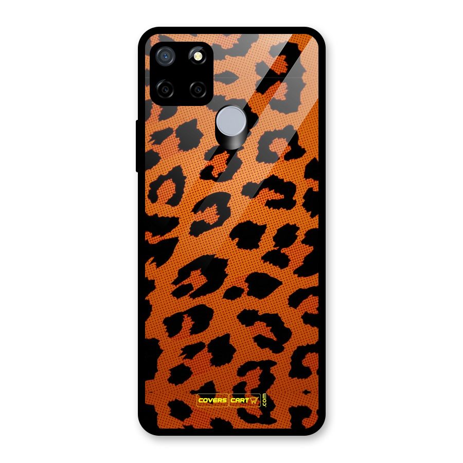 Leopard Glass Back Case for Realme C12