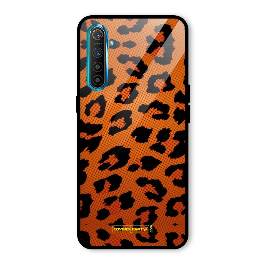 Leopard Glass Back Case for Realme X2
