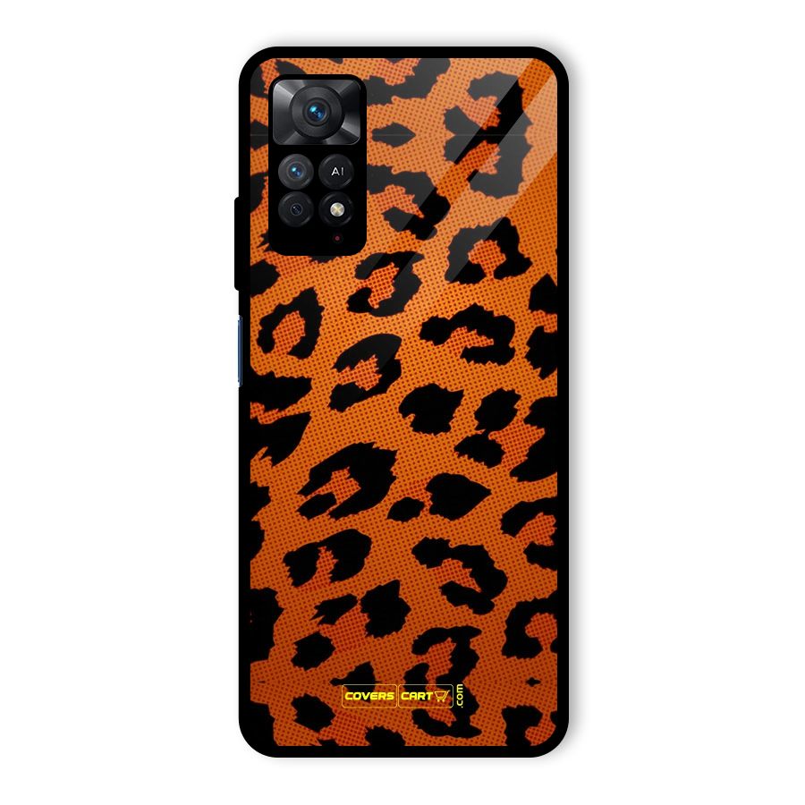 Leopard Glass Back Case for Redmi Note 11 Pro Plus 5G