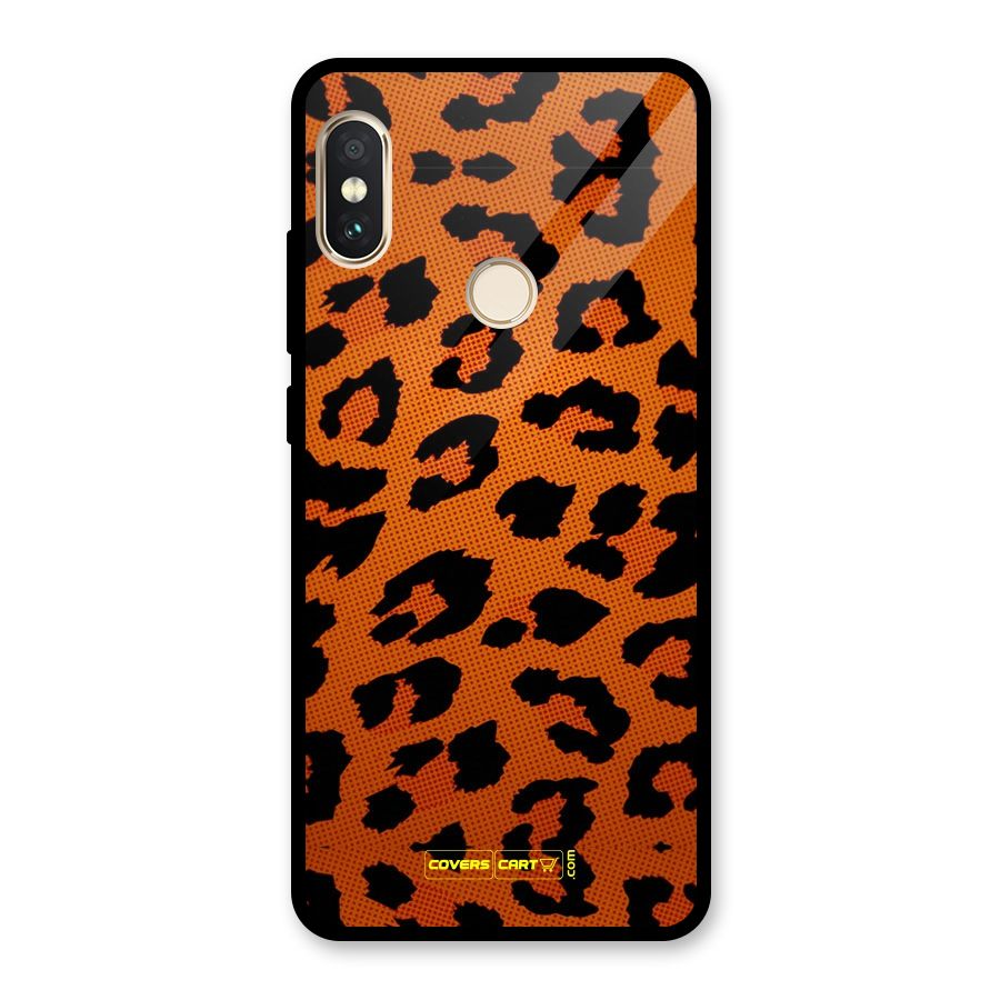 Leopard Glass Back Case for Redmi Note 5 Pro