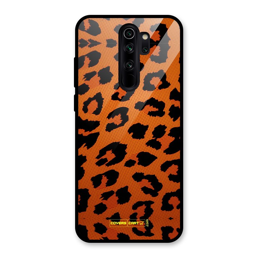 Leopard Glass Back Case for Redmi Note 8 Pro