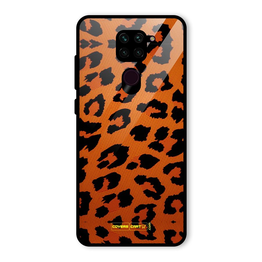 Leopard Glass Back Case for Redmi Note 9