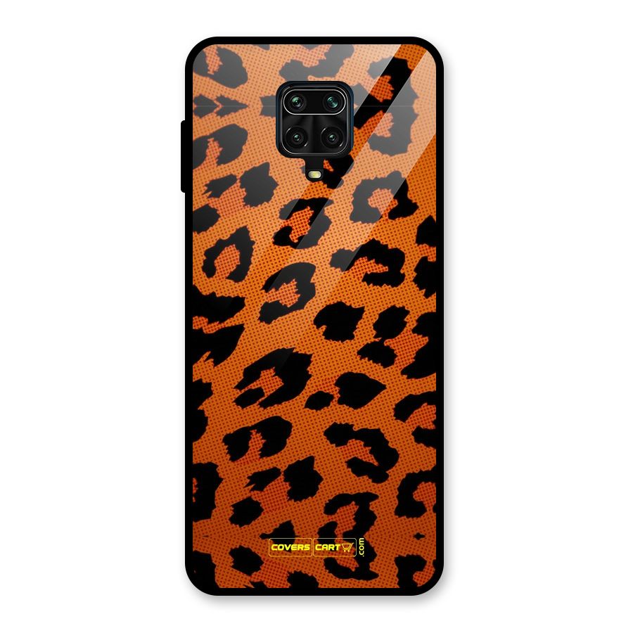 Leopard Glass Back Case for Redmi Note 9 Pro Max