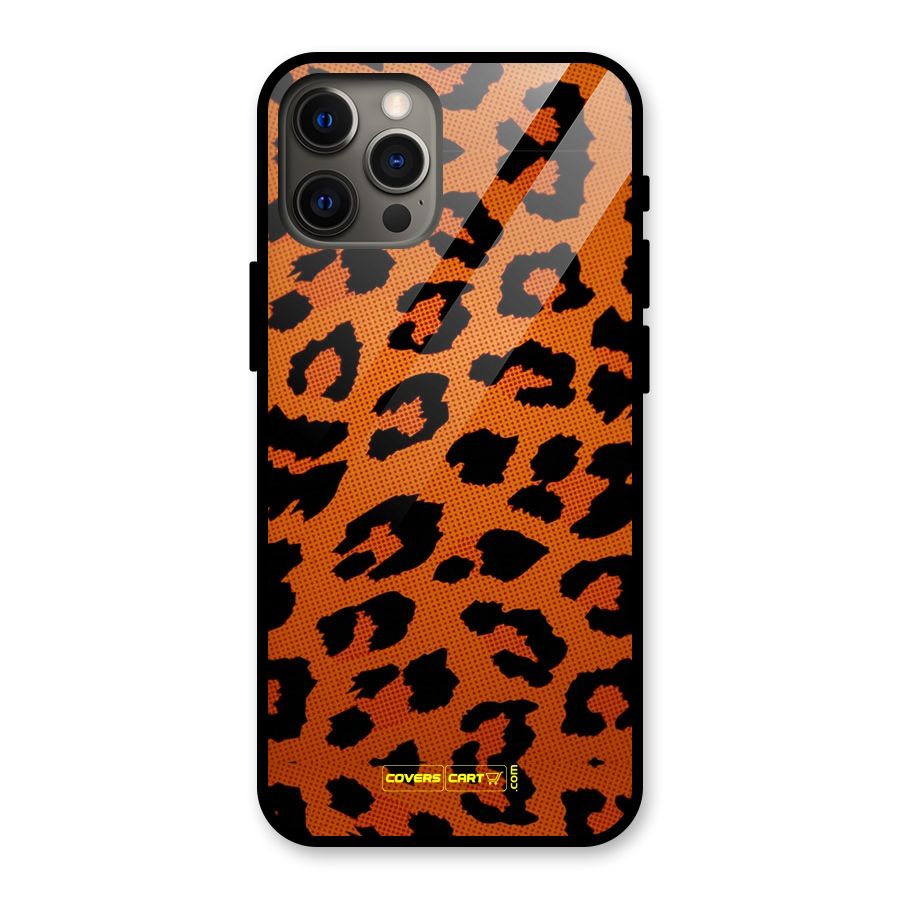 Leopard Glass Back Case for iPhone 12 Pro Max