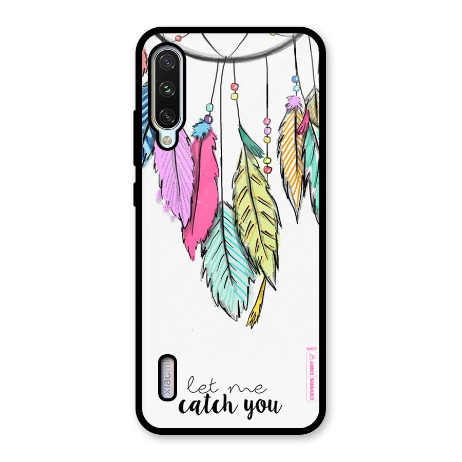 Let Me Catch You Glass Back Case for Mi A3