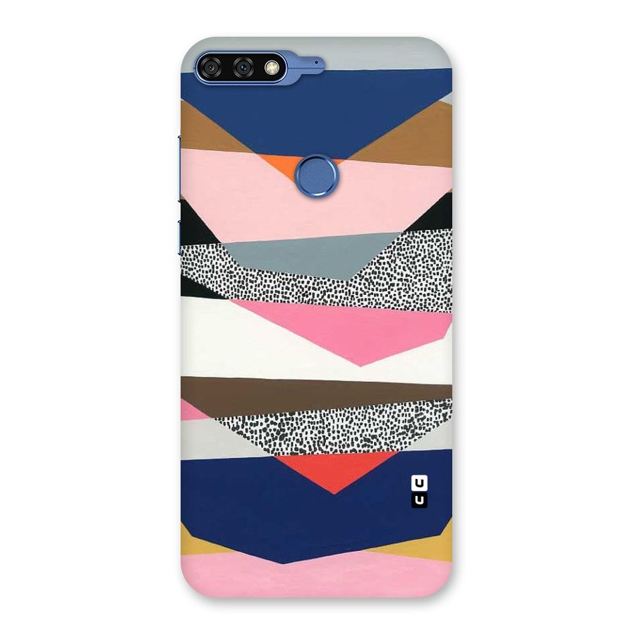 Lethal Abstract Back Case for Honor 7C