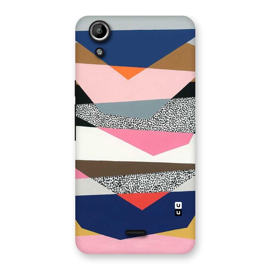 Lethal Abstract Back Case for Micromax Canvas Selfie Lens Q345