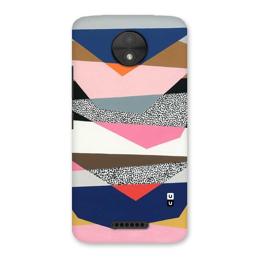Lethal Abstract Back Case for Moto C