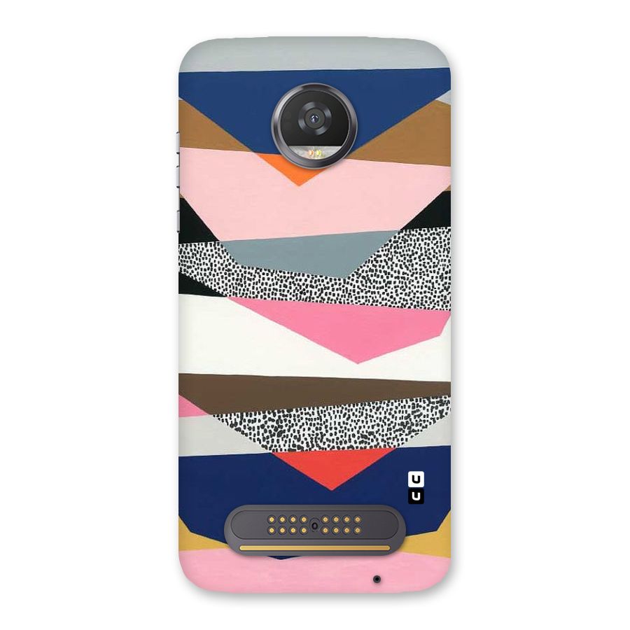 Lethal Abstract Back Case for Moto Z2 Play