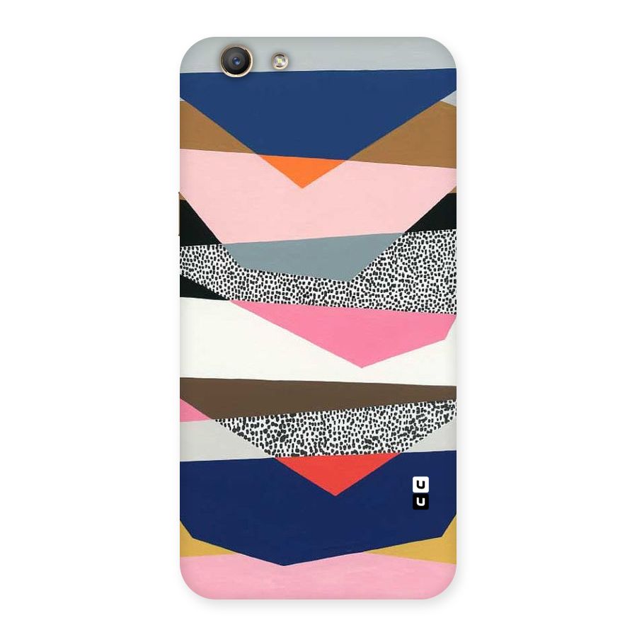 Lethal Abstract Back Case for Oppo F1s
