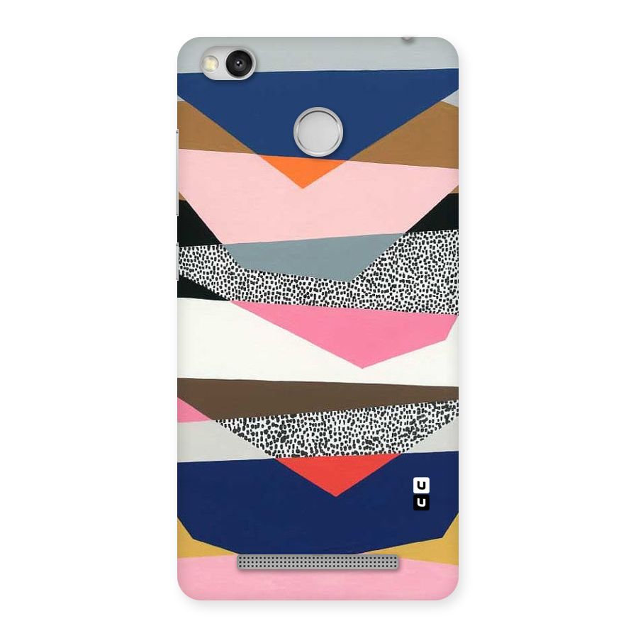 Lethal Abstract Back Case for Redmi 3S Prime
